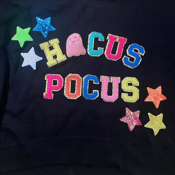 Judith March Black Halloween Sweatshirt w/ Accents. Size small. Great condition. - Picture 3 of 4